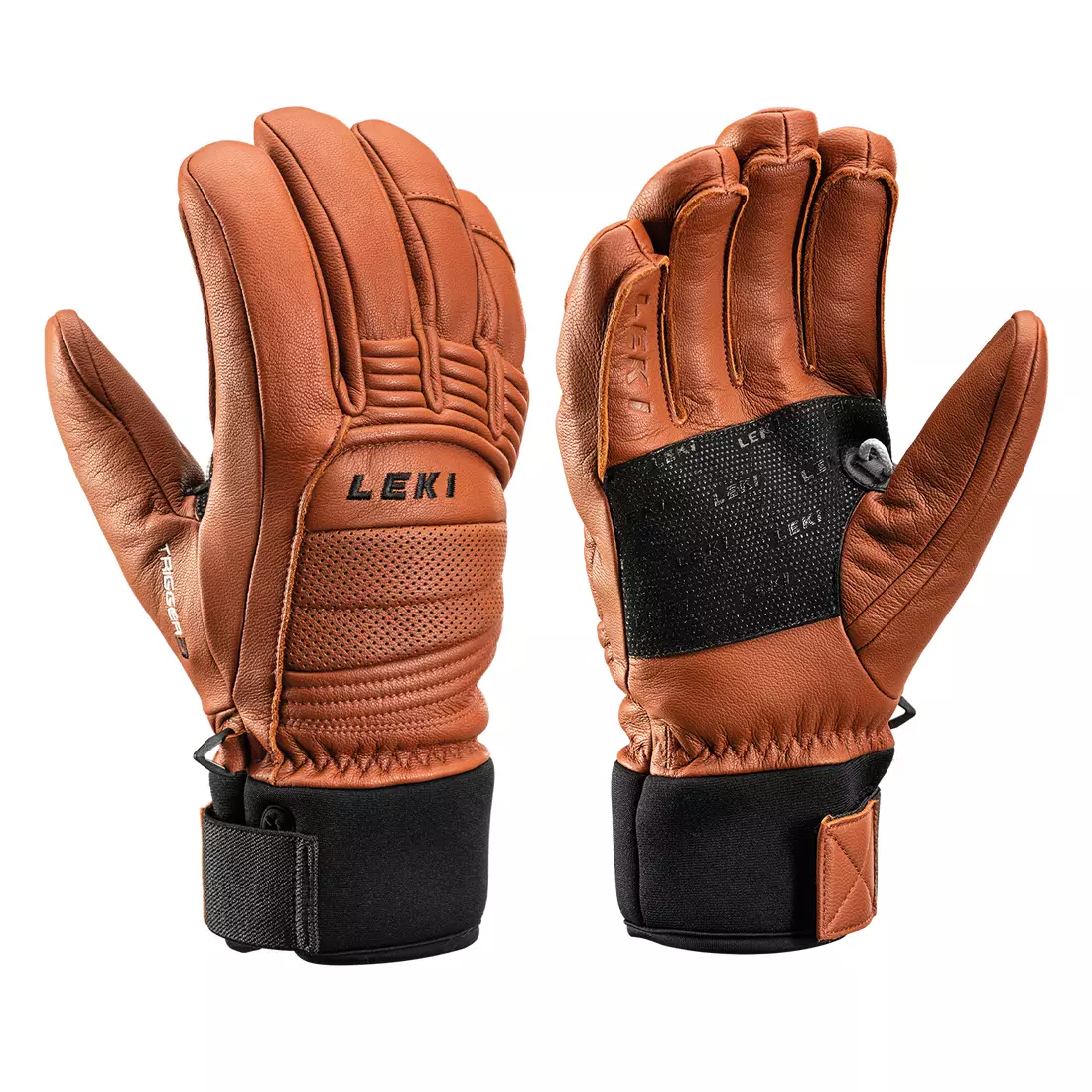 LEKI zimné rukavice COOPER 3D PRO brown 651810301080