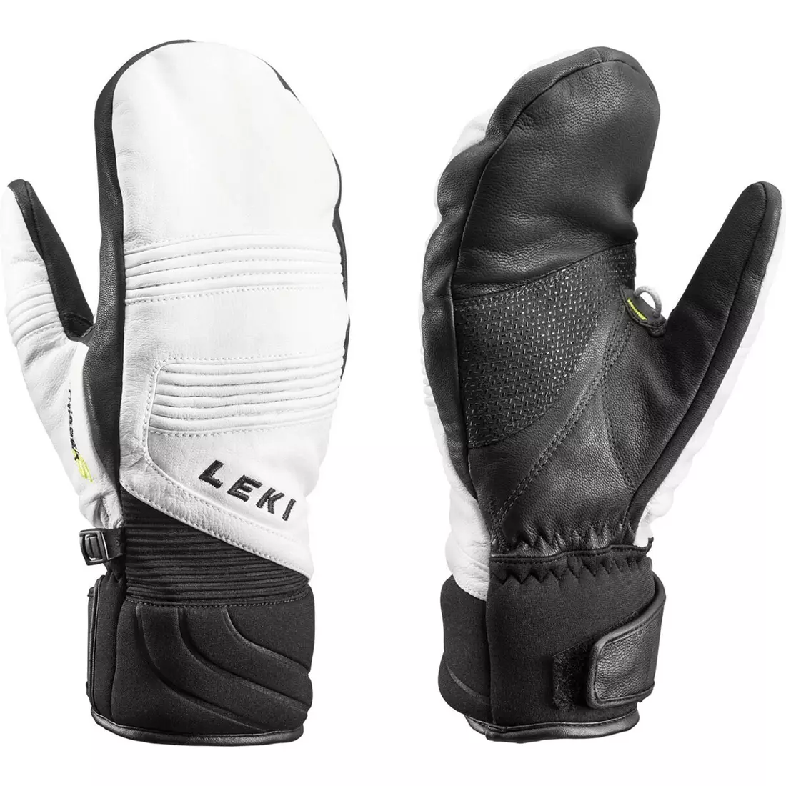 LEKI zimné rukavice PROGRESSIVE PLATINIUM S MIT, white, 63288303090
