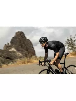 ROGELLI DISTANCE pánsky cyklistický dres, černá