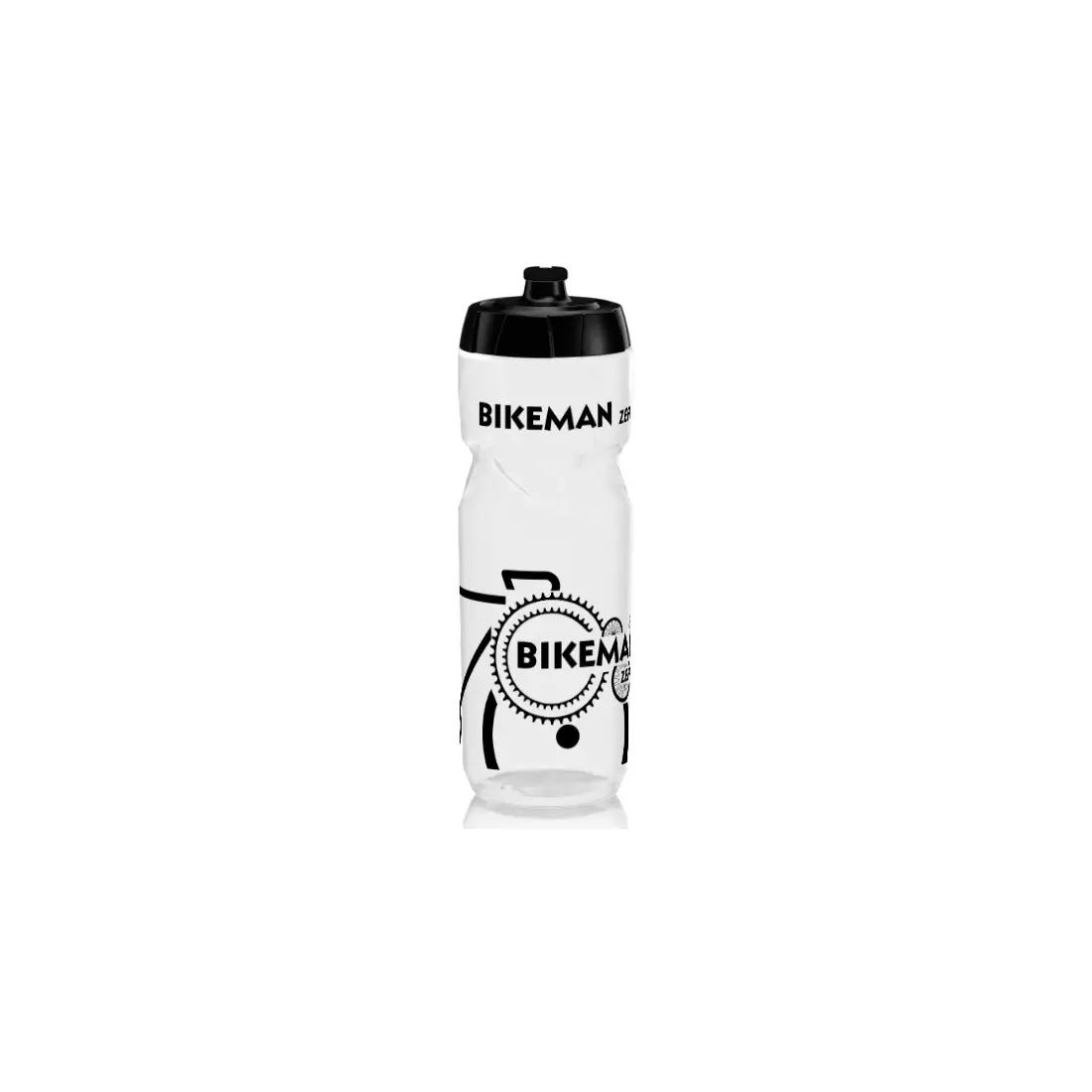 ZEFAL SENSE GRIP 80 cyklistická fľaša na vodu 0,8L, transparentný
