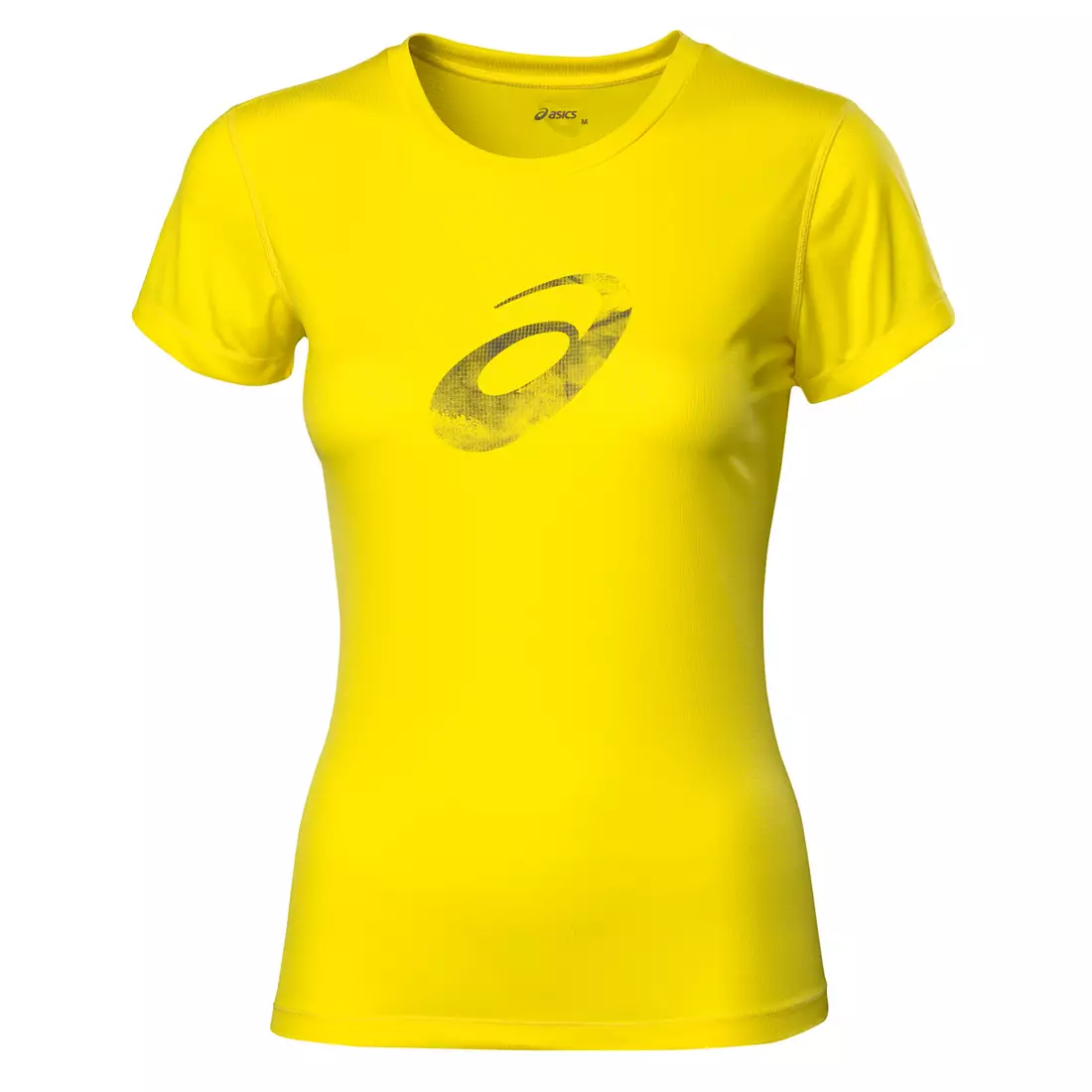 ASICS 110423-0343 GRAPHIC SS TOP - dámske bežecké tričko, farba: žltá