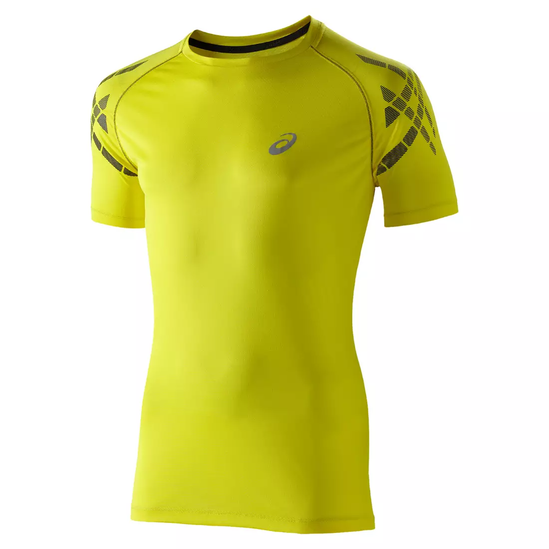 ASICS 110477-0343 SPEED SS TOP - pánske bežecké tričko, farba: žltá