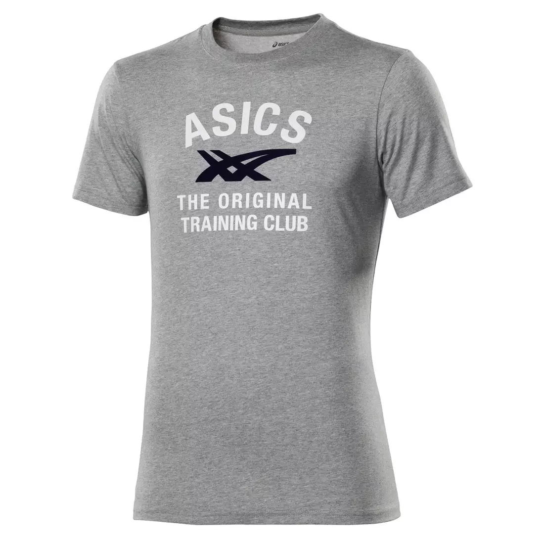 ASICS 113187-0714 STRIPES TEE - pánske športové tričko, farba: šedá