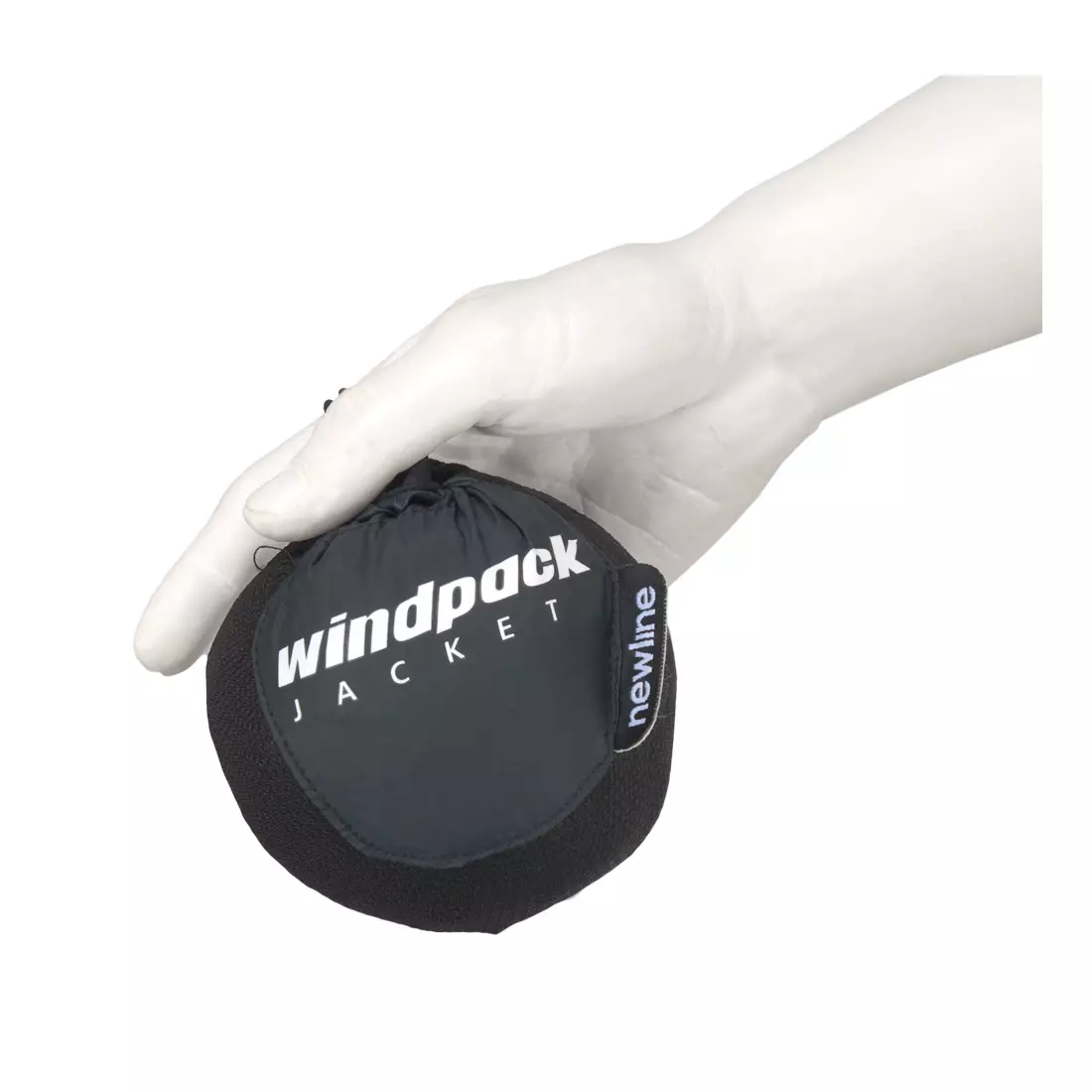NEWLINE WINDPACK JACKET - ultraľahká športová vetrovka 14176-060, farba: čierna