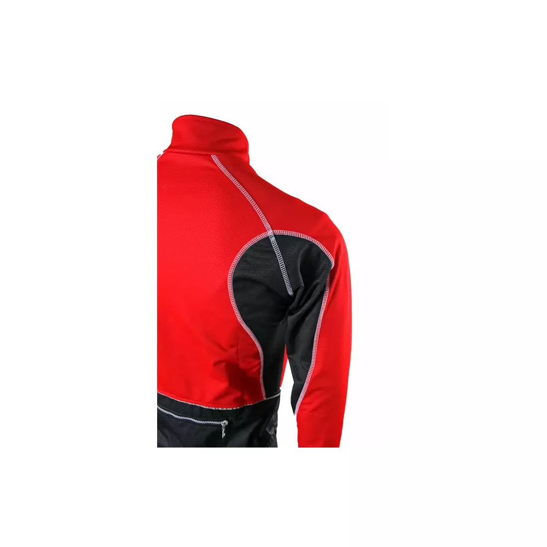 POLEDNIK - 1003 WINDBLOCK - membránová cyklistická bunda, farba: Červená
