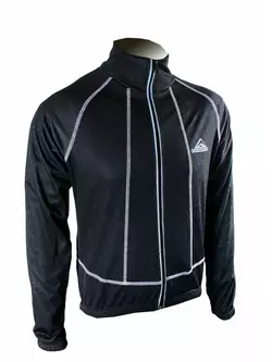 POLEDNIK - 1003 WINDBLOCK - membránová cyklistická bunda, farba: Čierna