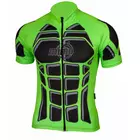 Pánsky cyklistický dres MikeSPORT DESIGN BODY, zelený