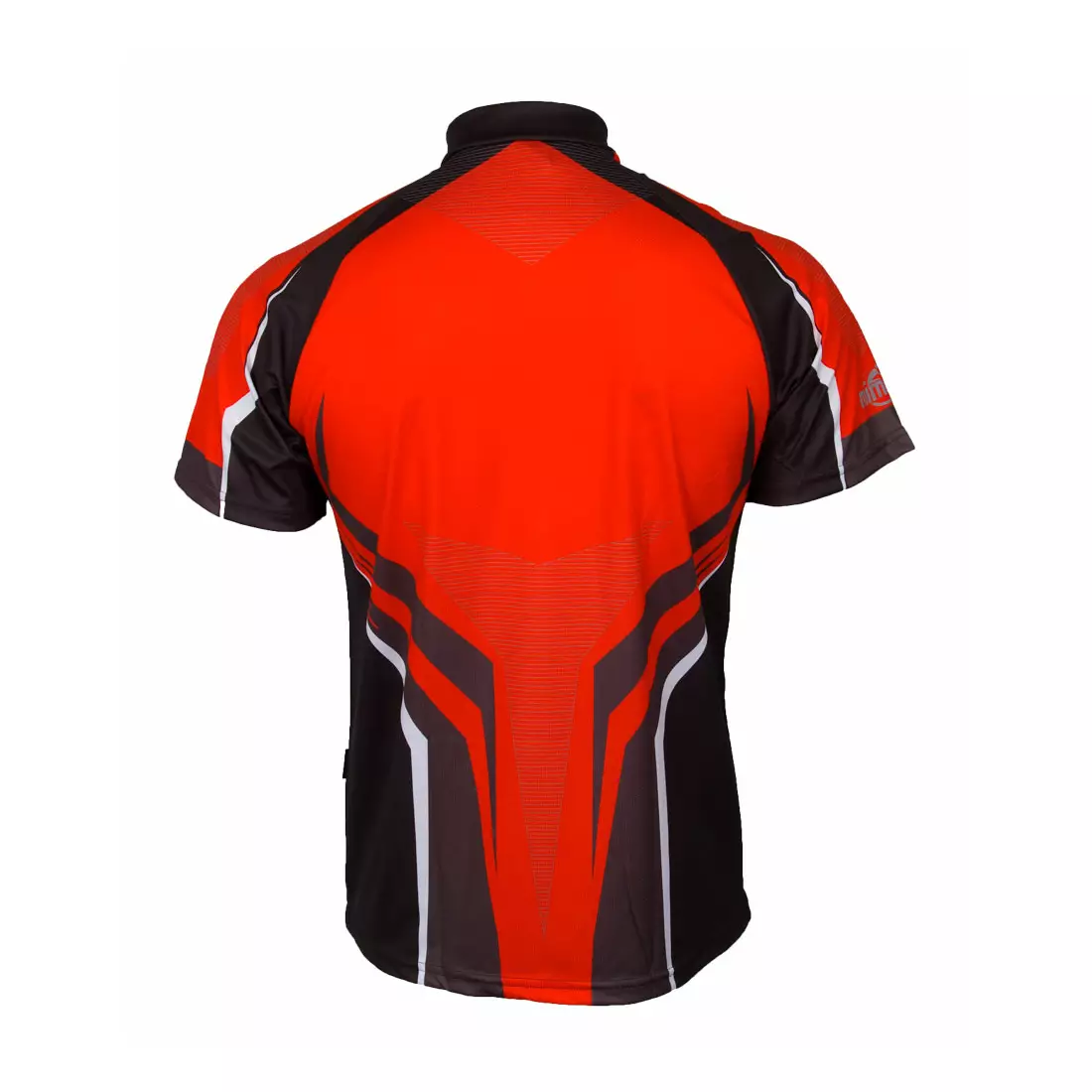 Pánsky cyklistický dres MikeSPORT DESIGN RAVO MTB, čierno-červený
