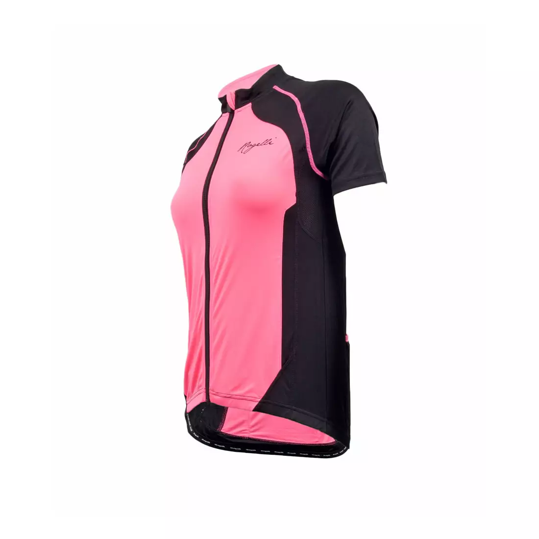 ROGELLI BICE - dámsky cyklistický dres, čierno-ružový