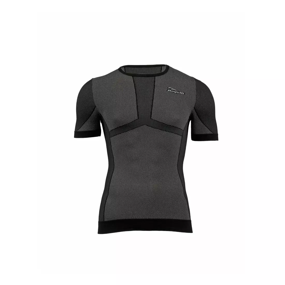 ROGELLI CHASE 070.004 - termoprádlo - pánske tričko - farba: Čierna