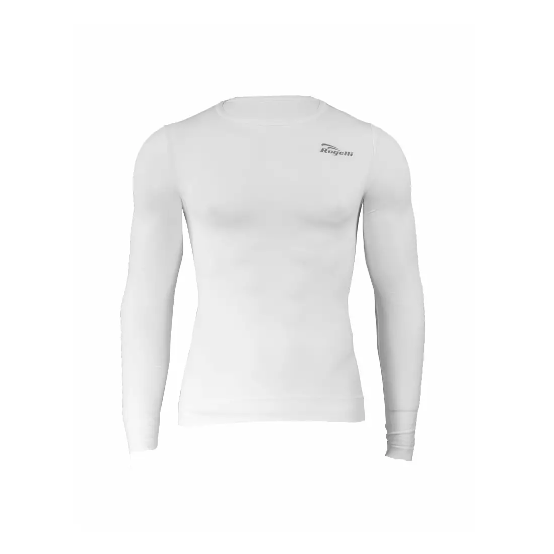 ROGELLI CHASE - 070.005 - termoprádlo - pánske tričko s dlhým rukávom - farba: Biela