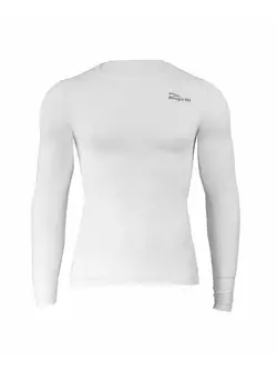 ROGELLI CHASE - 070.005 - termoprádlo - pánske tričko s dlhým rukávom - farba: Biela
