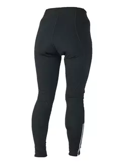 ROGELLI LUCILLA - dámske zateplené cyklistické nohavice, vložka COOLAMAX GEL, farba: čierna