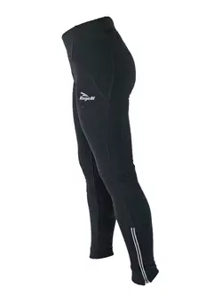 ROGELLI LUCILLA - dámske zateplené cyklistické nohavice, vložka COOLAMAX GEL, farba: čierna