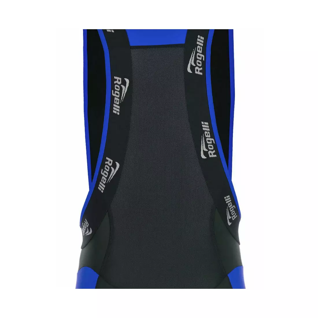 ROGELLI PORCARI - pánske šortky s náprsenkou, farba: čierna a modrá