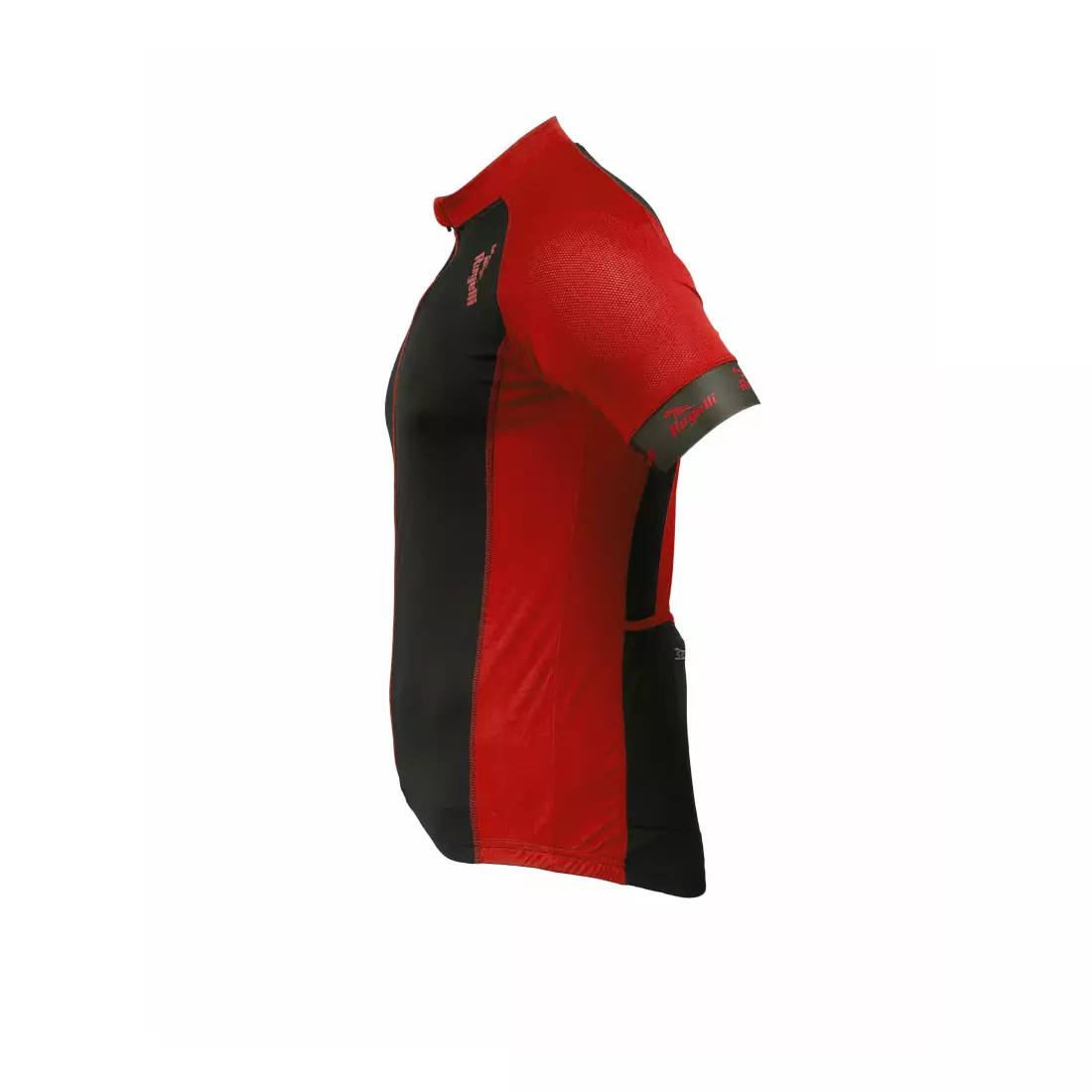 ROGELLI PRALI - pánsky cyklistický dres, farba: čierna a červená