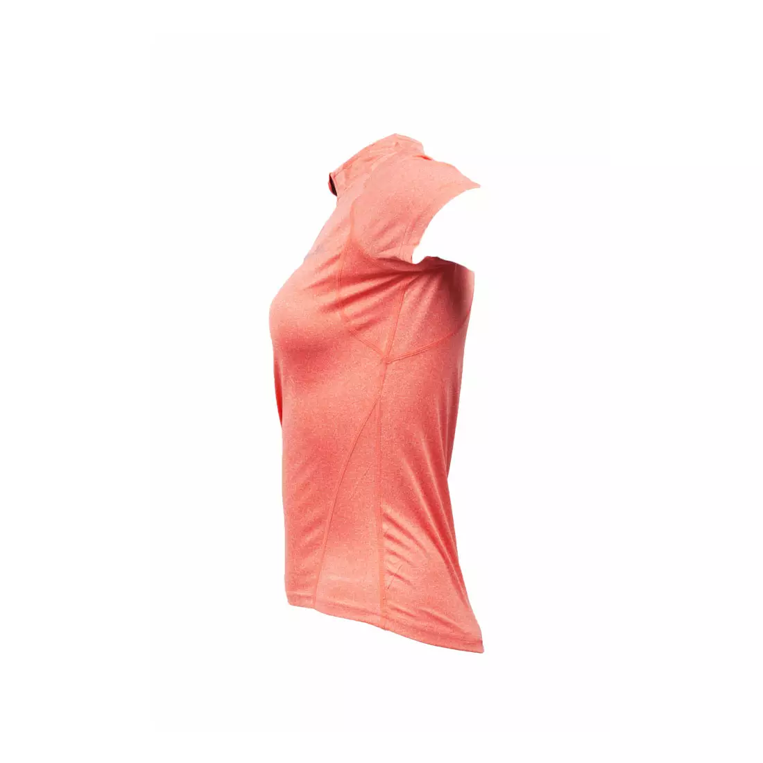 ROGELLI RUN MABYN - dámske bežecké tričko, farba: Red melange