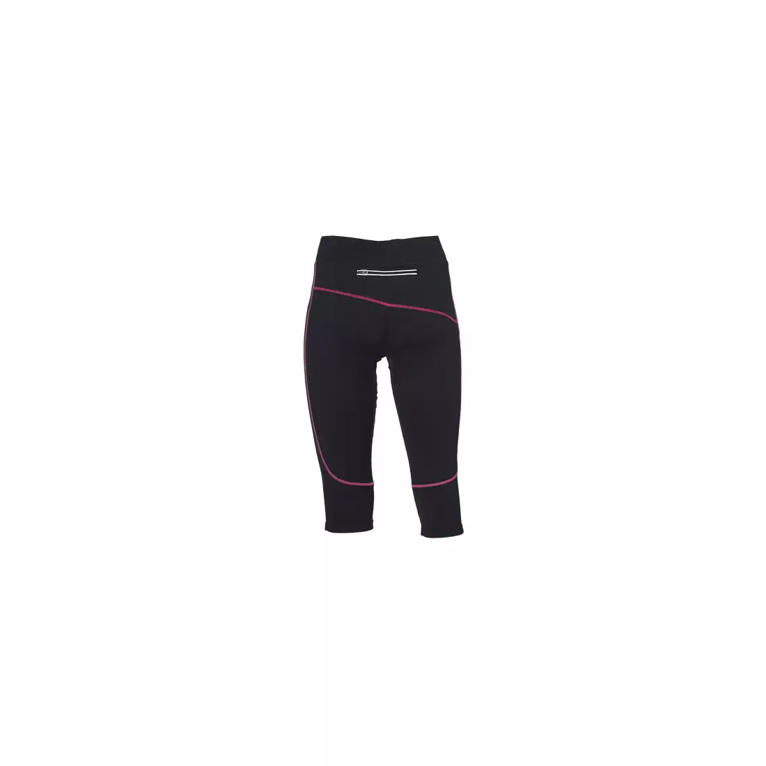 ROGELLI RUN MADILON - dámske 3/4 bežecké šortky - farba: Čierna a ružová