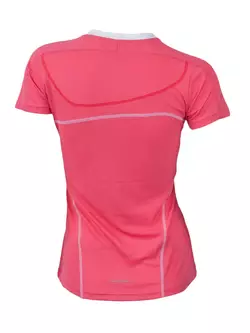 ROGELLI RUN - MIRAL - Dámske bežecké tričko, farba: ružová