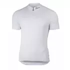 ROGELLI SOLID - pánsky cyklistický dres, Farba: Biela
