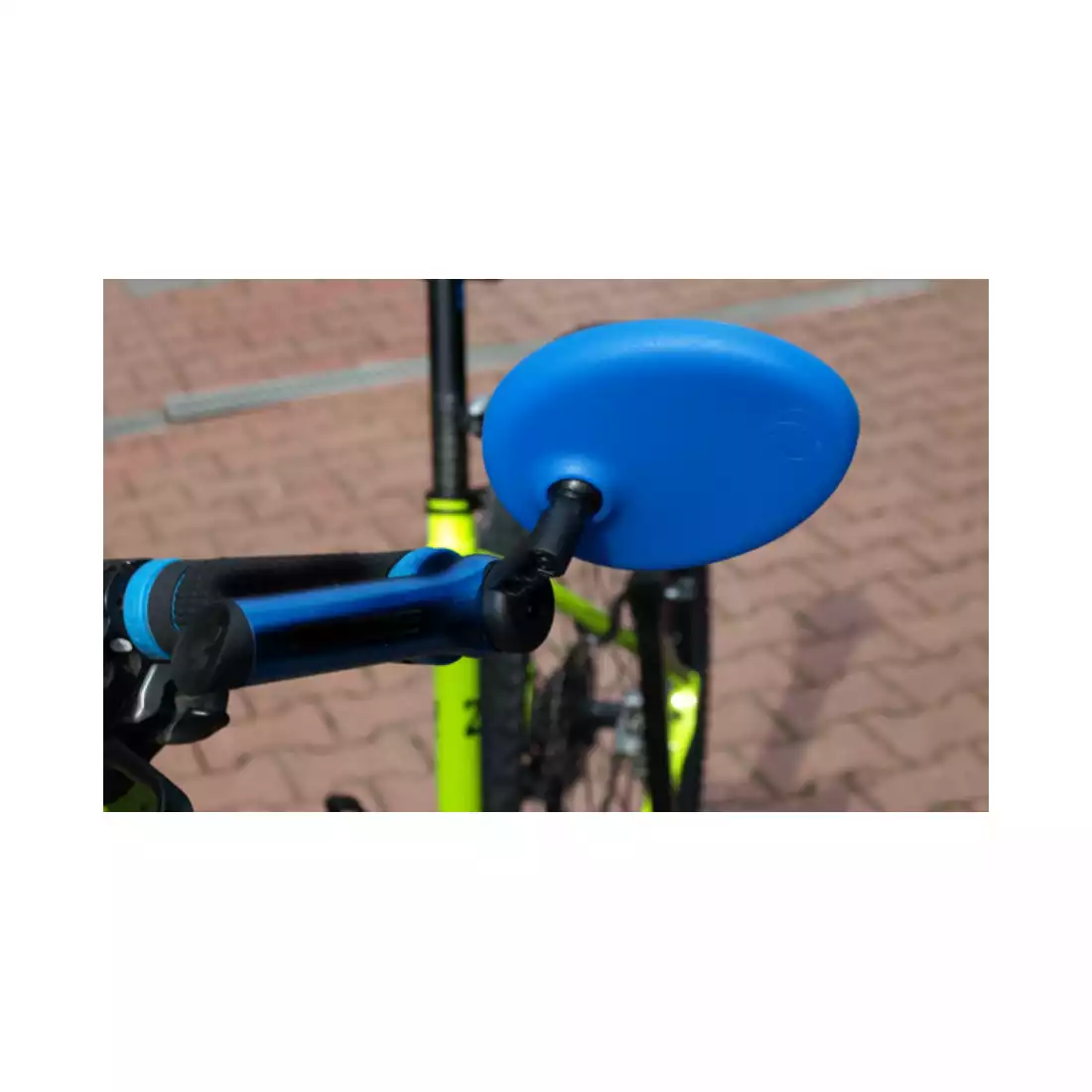 AJS univerzálne zapustené zrkadlo na bicykel, modrá