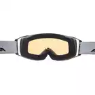 ALPINA DOUBLE JACK MAG Q-LITE lyžiarske/snowboardové okuliare, black matt
