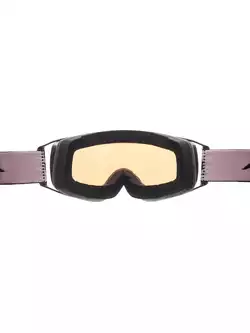 ALPINA DOUBLE JACK MAG Q-LITE lyžiarske/snowboardové okuliare, black-rose matt