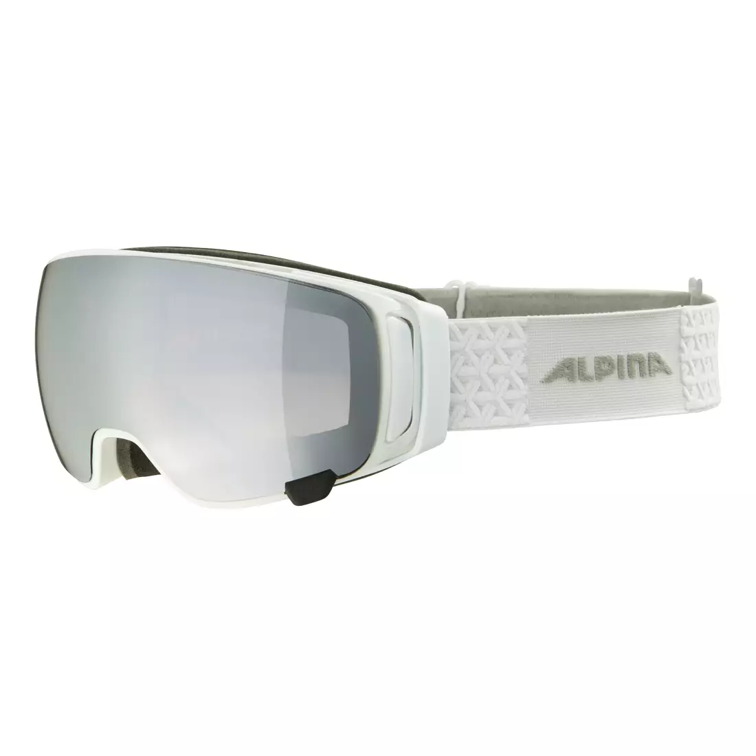 ALPINA DOUBLE JACK MAG Q-LITE lyžiarske/snowboardové okuliare, white gloss