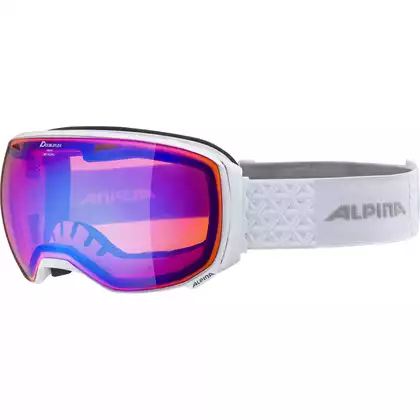 ALPINA L40 BIG HORN Q-LITE lyžiarske/snowboardové okuliare, white gloss
