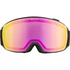 ALPINA M40 NAKISKA Q-LITE lyžiarske/snowboardové okuliare, black-rose matt
