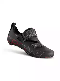 CRONO CT-1-20 Triatlonové cyklistické topánky MTB, kompozitné, čierne