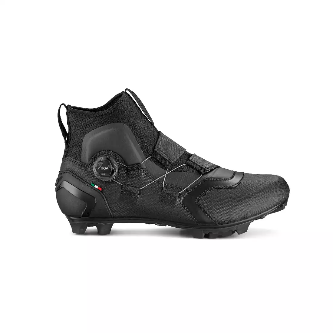 CRONO CW-1-21 Zimná cyklistická obuv MTB, nylon, čierna