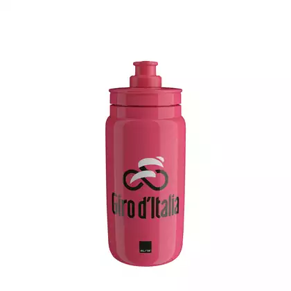 ELITE FLY Teams 2021 Cyklistická fľaša na vodu Giro d'Italia Iconic Pink, 550ml 