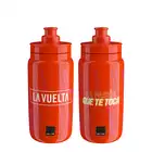 ELITE FLY Teams 2021 Cyklistická fľaša na vodu Vuelta Iconic Red, 550ml 