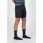 ROGELLI AZTEC Cyklistické ponožky, čierna a modrá