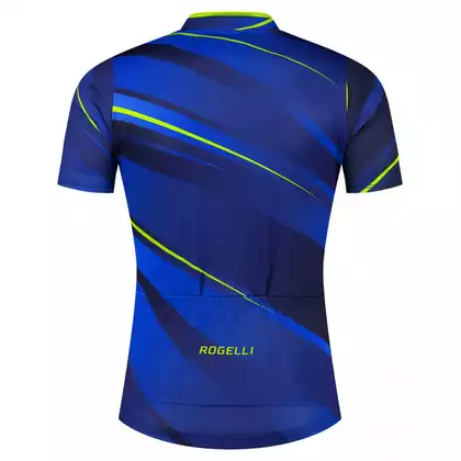ROGELLI BUZZ Pánsky cyklistický dres, Modrá