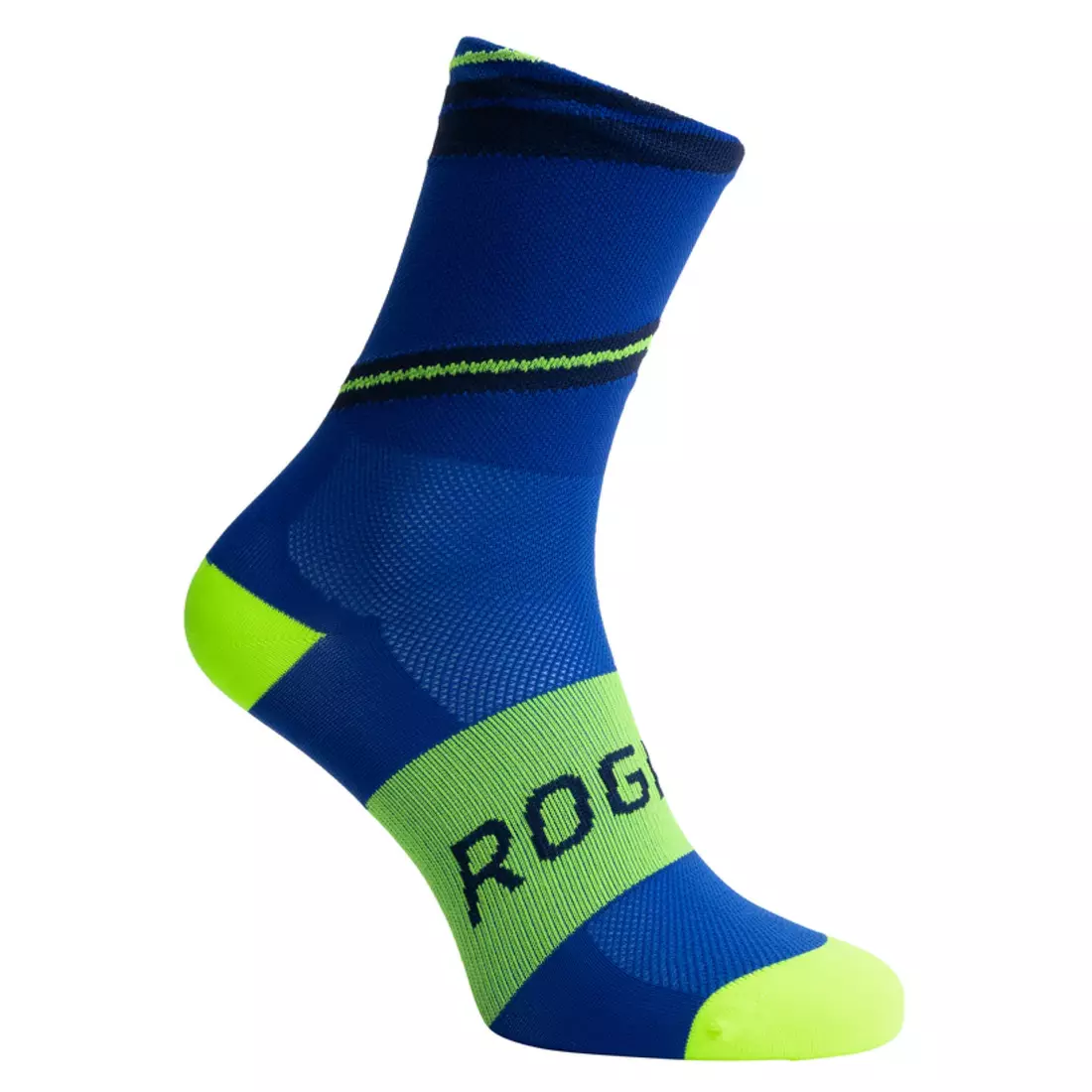 ROGELLI BUZZ Športové ponožky, modré a žlté