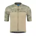 ROGELLI CAMO pánsky cyklistický dres béžová