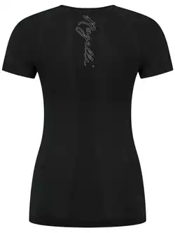 ROGELLI ESSENTIAL Dámske bežecké tričko, čierna