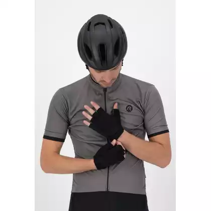 ROGELLI ESSENTIAL Pánske cyklistické rukavice čiernej