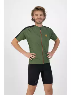 ROGELLI EXPLORE pánsky cyklistický dres, zelený