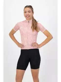 ROGELLI FACES Dámsky cyklistický dres, Ružová