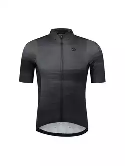 ROGELLI GLITCH pánsky cyklistický dres čierna a sivá