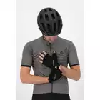 ROGELLI PHOENIX 2 Pánske cyklistické rukavice, čierna