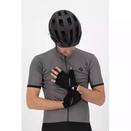 ROGELLI PHOENIX 2 Pánske cyklistické rukavice, čierna