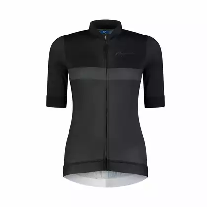 ROGELLI PRIME Cyklistický dres, dámsky, čierno-šedý