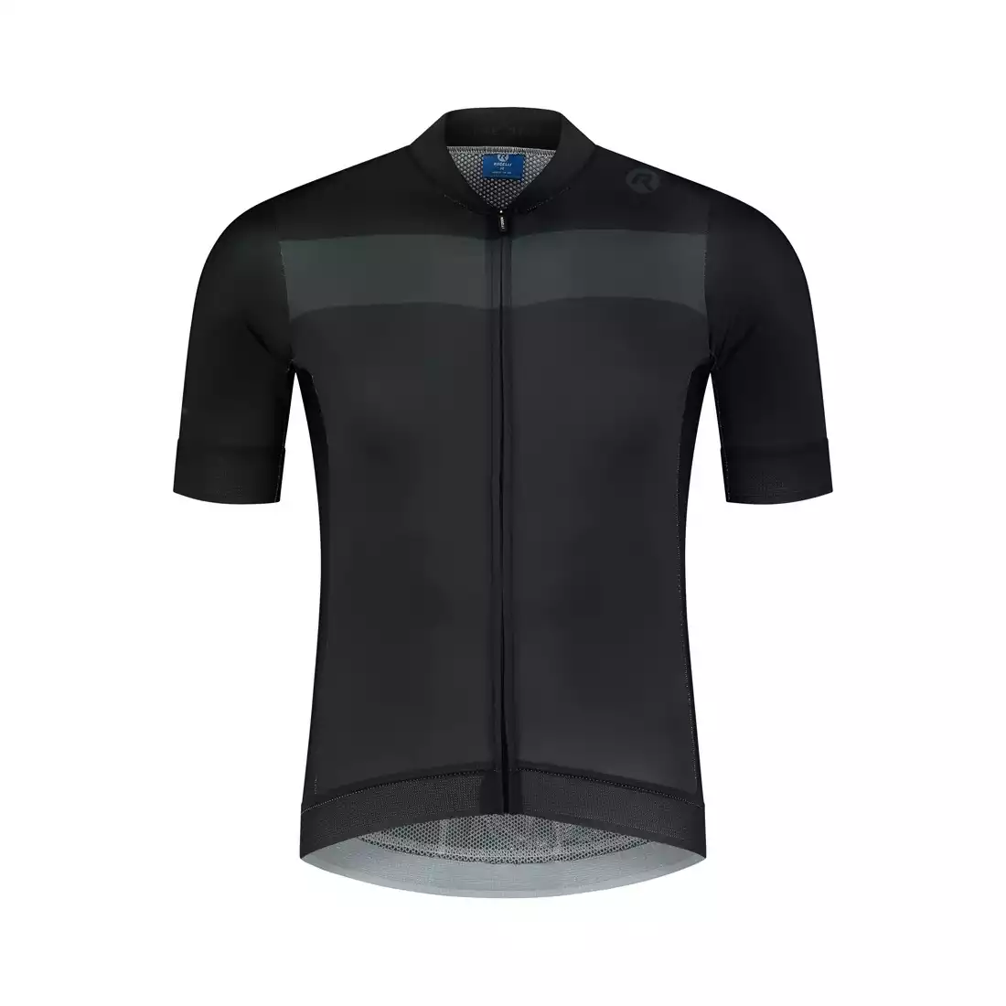 ROGELLI PRIME pánsky cyklistický dres čierna a sivá