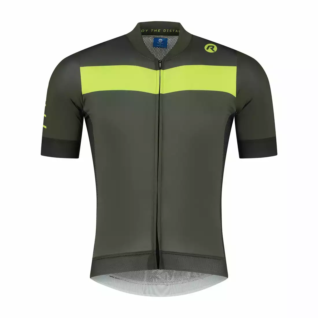 ROGELLI PRIME pánsky cyklistický dres zeleno-žltá