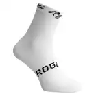 ROGELLI Q-SKIN Dámske športové ponožky, biele