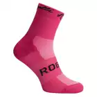 ROGELLI Q-SKIN Dámske športové ponožky, ružové